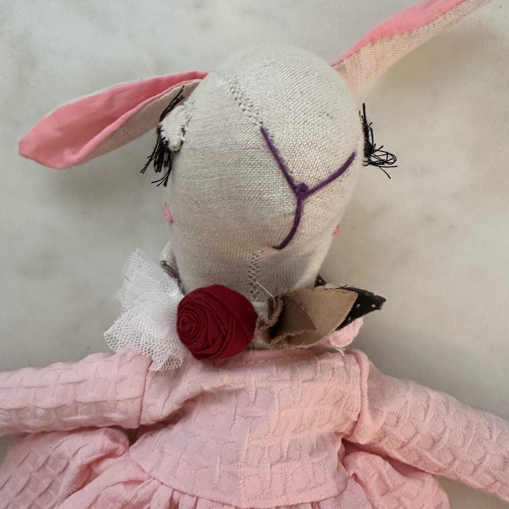 Anthropologie xDainty Cheeks Bunny